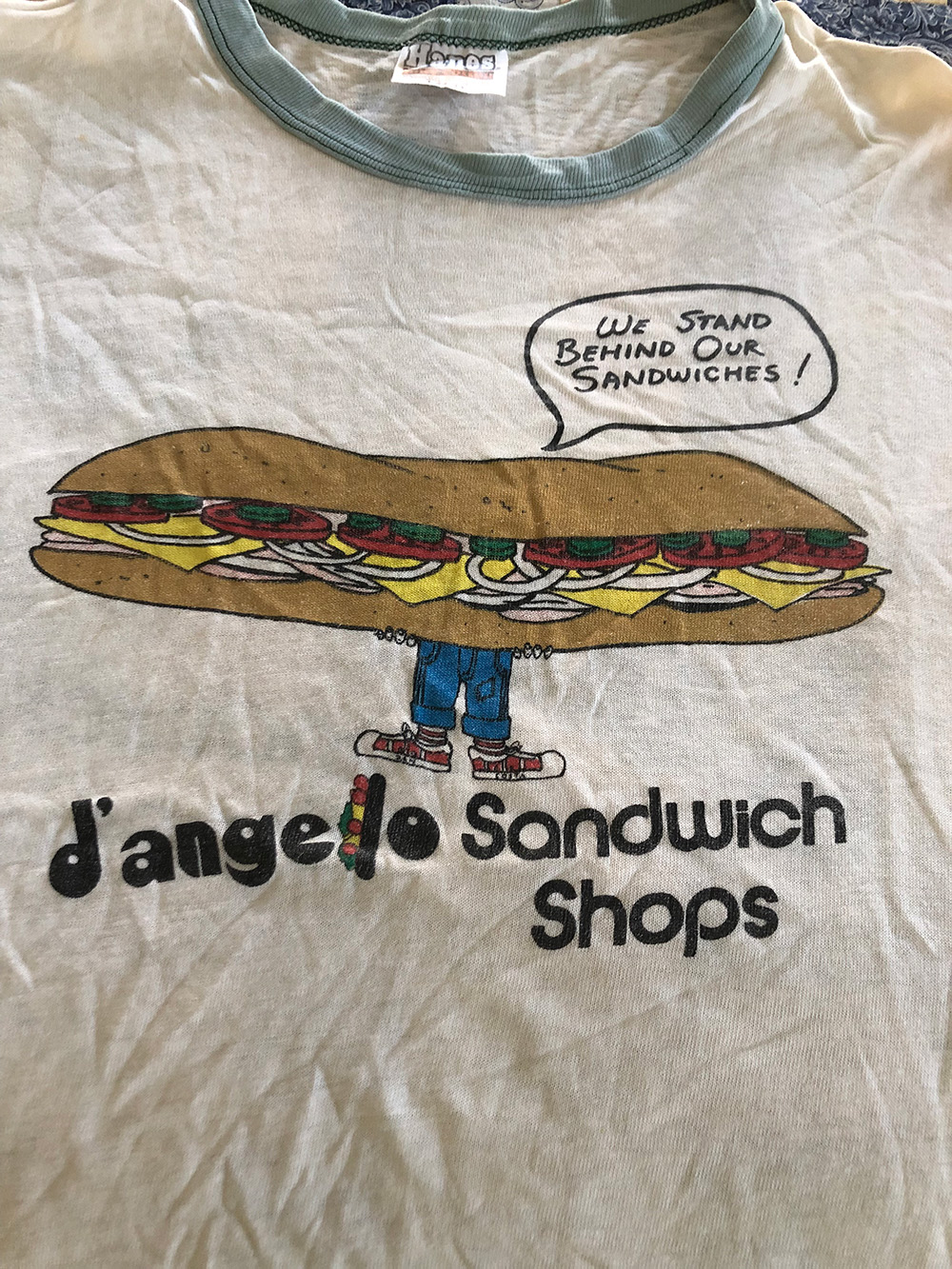 D'Angelo classic logo shirt