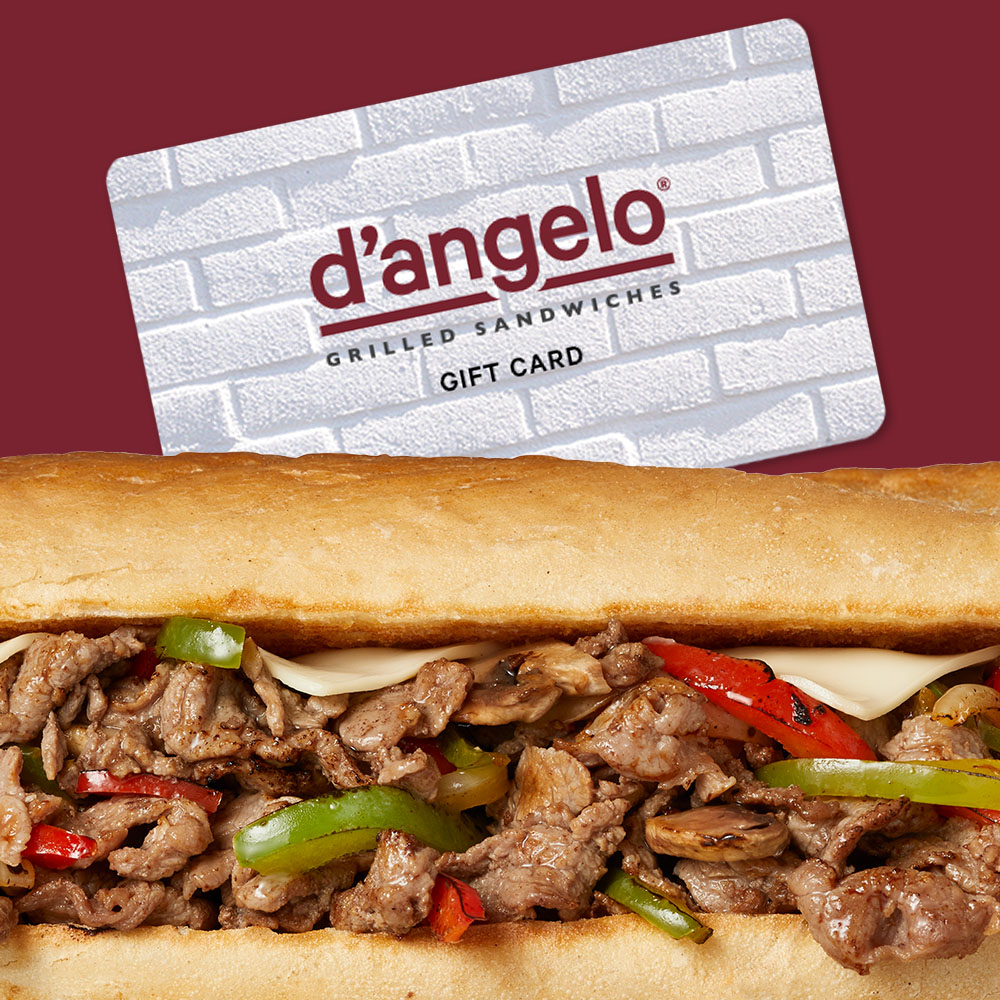 D'Angelo Gift Card and Number 9® Sandwich